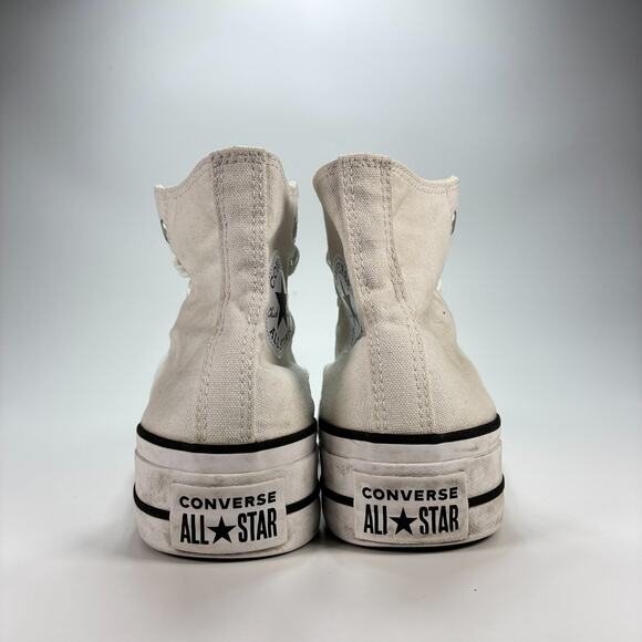 Converse Chuck Taylor All Star White Platform High Top 560846F Women's Size 6.5 - Picture 5 of 10